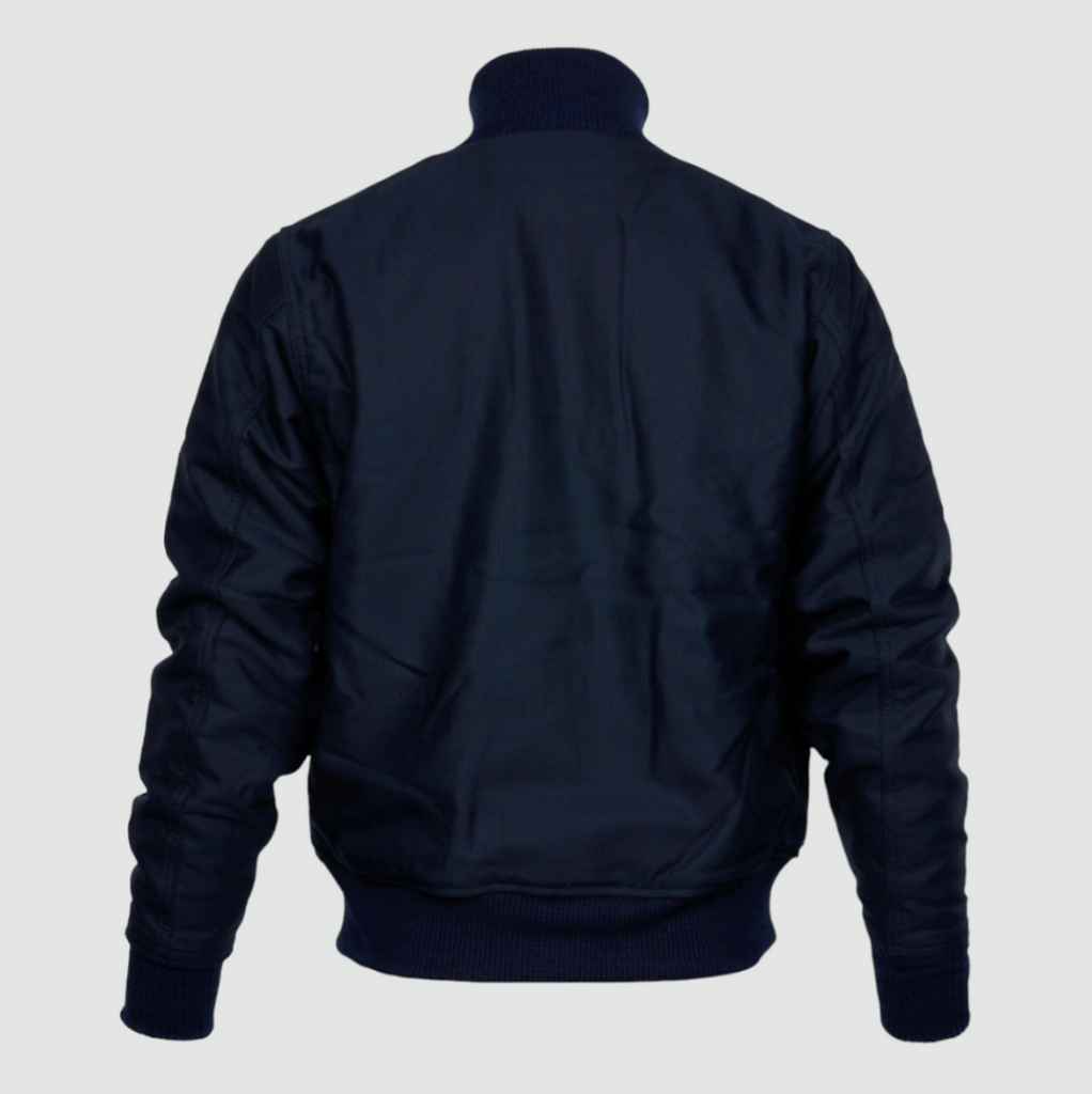 Pike Brothers 1942 Deck Zip Jacket - Dark Blue