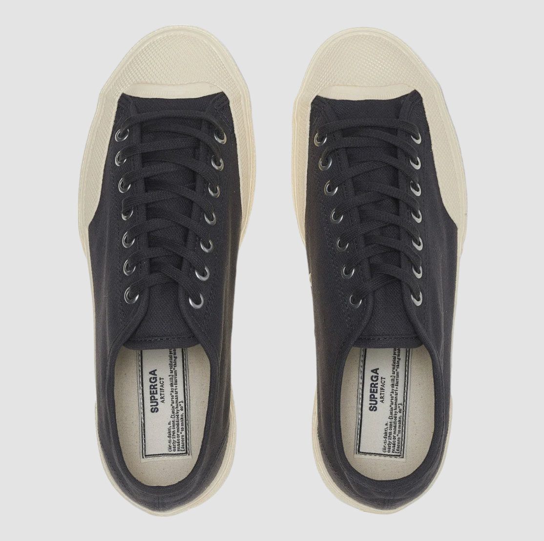 Superga x Artifact Low Top Anthracite Off White Arnold Co