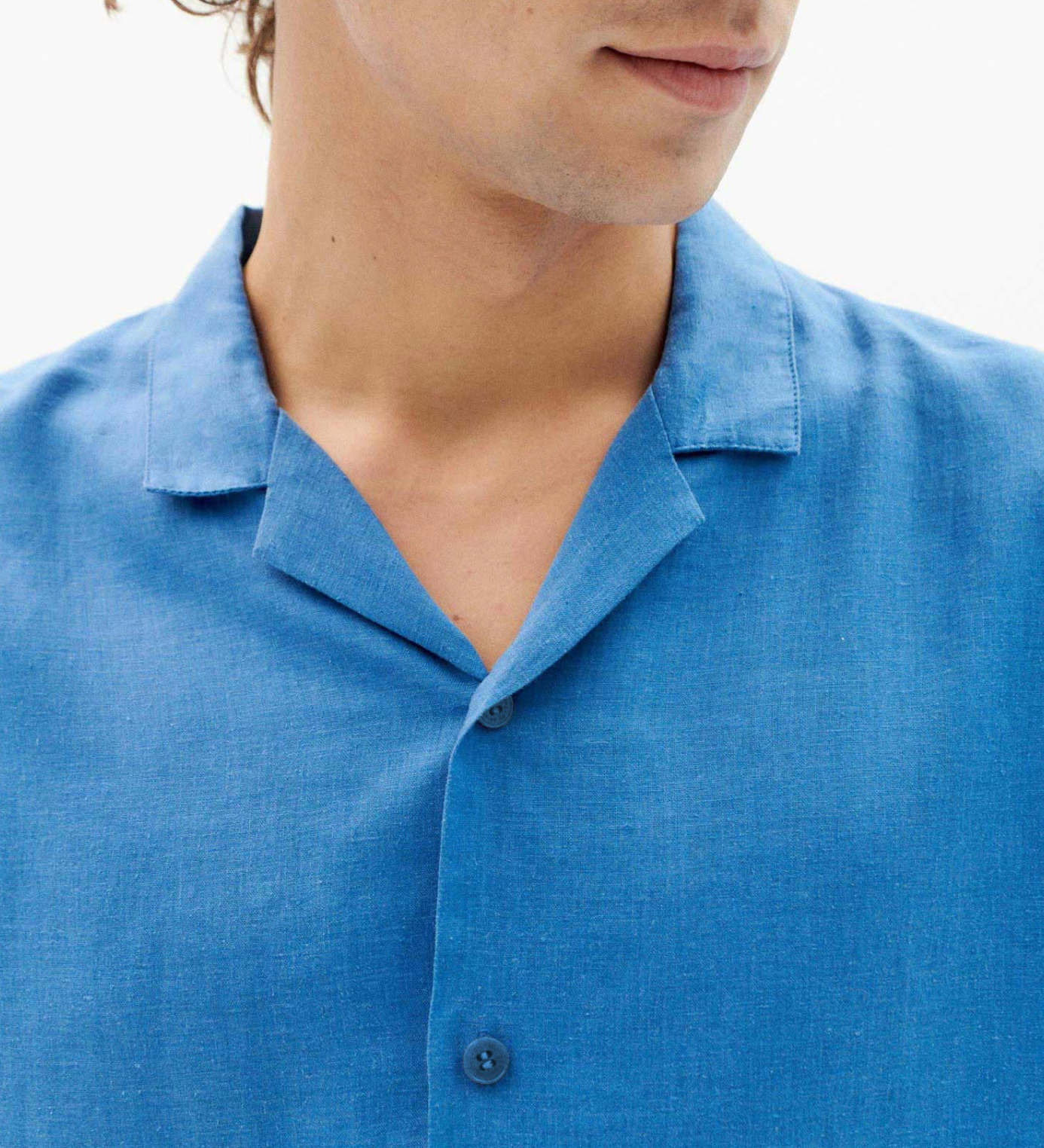 Thinking Mu Jules Hemp Shirt Heritage Blue – Arnold Co