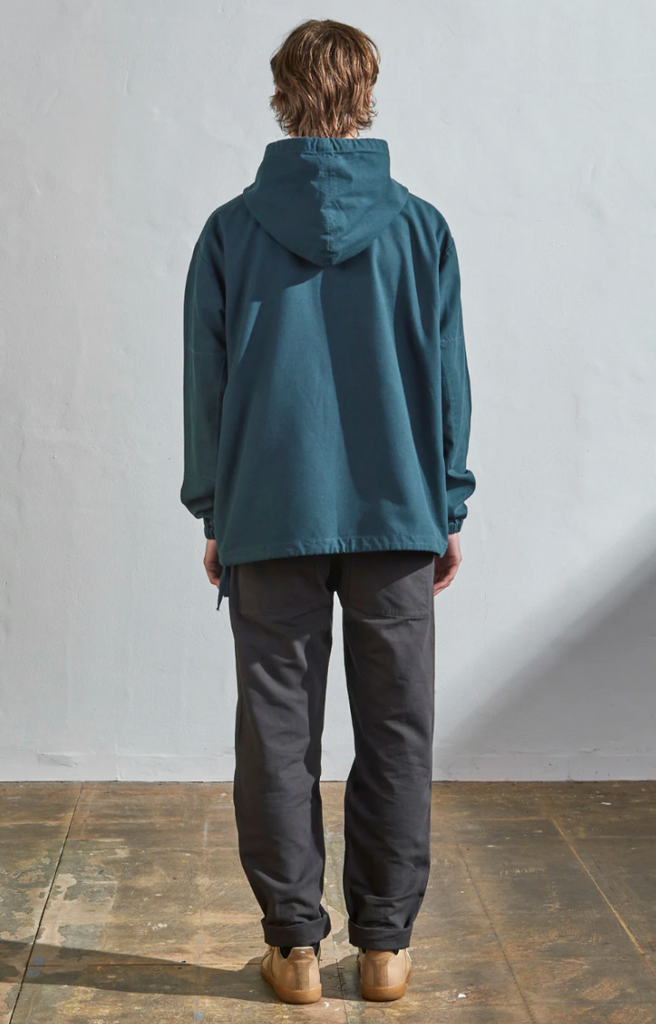 USKEES 3008 Organic Cotton Smock - Peacock
